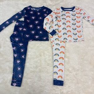 Cat & Jack Kids' Long Sleeve Snuggly Soft Pajama
Set Bundle